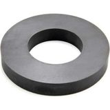Dünya Magnet Mıknatıs, 100MM x D60MM x 15MM Güçlü Ferrit Kömür Seramik Halka Mıknatıs - Genel