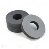 Dünya Magnet Mıknatıs 4 Adet 55 x 25 x 8 mm Ferrit Kömür Halka Mıknatıs Magnet - 1 Adet - Renkli