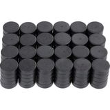 Dünya Magnet Mıknatıs 500'lü 14 x 3 mm Yuvarlak Ferrit Süsleme Mıknatısı Magnet