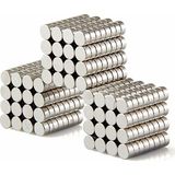 Dünya Magnet Mıknatıs,6mm x 2mm Yuvarlak Güçlü Neodyum Mıknatıs MAGNET(200'LÜ Paket)