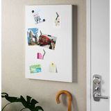 Dünya Magnet Mıknatıslı Pano 50X32 cm Beyaz Dekoratif Metal Magnet Panosu - 1