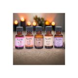 Dünya Magnet Mum Esansı Seti, 5 Li, Amber, Çikolata, Lavanta, Sandal, Vanilya, Wax Parafin, Mum Kokusu