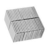 Dünya Magnet Neodyum Mıknatıs Kare 10X10X1MM Çap - 25 Adet - Gümüş