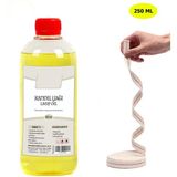 Dünya Magnet, Sarı Kandil Yağı, 250 ml, Kokusuz, Dumansız Iç Mekan Gaz Lambası Yağı + 50 cm Fitil - Renkli