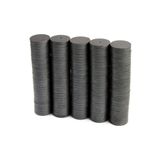 Dünya Magnet Siyah Büyük Boy Yuvarlak Mıknatıs 25X3 150 Adet
