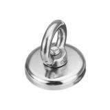 Dünya Magnet Süper Güçlü Halkalı Neodyum Pot Mıknatıs 48mm Çapında Fishing Magnet, Kanca Kurtarma Mıknatısı