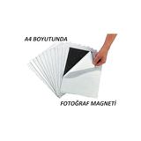 Dünya Magnet Yapışkanlı Fotoğraf Magneti, A4 Boyutunda Tabaka Plaka Magnet Mıknatıs