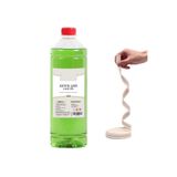 Dünya Magnet Yeşil Kandil Yağı, Iç Mekan, 1 Lt Ve 50 Cm Fitl, Gaz Lambası Yağı