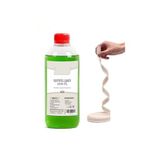 Dünya Magnet Yeşil Kandil Yağı Iç Mekan 400 ml + 50CM Fitil