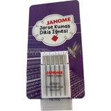 Dünya Makina Janome Jarse Dikiş Iğnesi No:16 — Esneyen Kumaşlar Için Özel Iğne