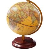 Dünyadan Hediyeler Dekoratif Işıklı Masa Üstü Dünya Küre Kahverengi 23X31CM ALK5261 - Karışık-Çok Renkli - Standart - Ev, Ofis ve Okul dekor Dünya Küre