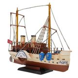 Dünyadan Hediyeler Dekoratif Retro Metal Yolcu Gemisi Vintage 31cm No.3