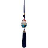 Dünyadan Hediyeler Feng Shui Maneki Neko Şans Kedisi Mavi No.1