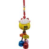 Dünyadan Hediyeler Feng Shui Maneki Neko Şans Kedisi Sarı No.3