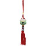 Dünyadan Hediyeler Feng Shui Maneki Neko Şans Kedisi Yeşil No.4
