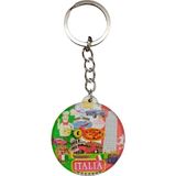 Dünyadan Hediyeler Italya Temalı Anahtarlık Kapak Açacak - 10cm - Renkli