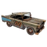 Dünyadan Hediyeler Vintage Koleksiyon Eskitme Chevrolet Belair Nostaljik Metal Araba 31 cm