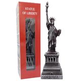 Dünyadan Hediyeler Vintage Metal USA Özgürlük Heykeli Gümüş 32 cm
