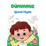 Dünyamız Eğlenceli Boyama - İş Bankası Kültür Yayınları
