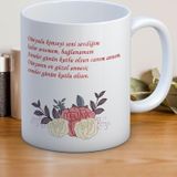 Dünyanın En Güzel Annesi Anneler Günün Kutlu Olsun Yazılı Hediyelik Kupa