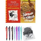 Dünyanın En Korkak Hayvanı ve Saftirik 11 Karışık Işler Bunlar! 2'li Set - Kalem