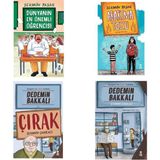 Dünyanın En Önemli Öğrencisi - Abartma Tozu - Dedemin Bakkalı - Dedemin Bakkalı Çırak - 4 Kitap - Şermin Yaşar