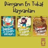 Dünyanın En Tuhaf Hayvanları 1. Sınıf Okuma Seti - +7 Yaş - Caner Sarıoğlu - Timaş Çocuk