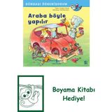 Dünyayı Öğreniyorum – Araba Böyle Yapılır + Boyama Kitabı