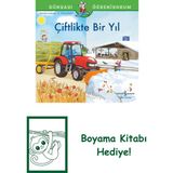 Dünyayı Öğreniyorum – Çiftlikte Bir Yıl + Boyama Kitabı