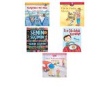 Dünyayı Öğreniyorum - Kokpitte Bir Gün + 4 Kitap (Set)