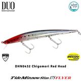 Duo 175 DHN0432 Tide Minnow Slim Flyer Chigomori Red Head Sahte Balık