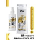 Duo Active 2'li Bakım Seti Shampo - Keratin Bakım Sütü - 400 ml + 100 ml