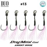 Duo DMC Tekli Asist İğne Pembe Tüylü #13 (5 Adet)