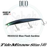 Duo MCC0152 Tide Minnow Slim 140 Blue Flash Sardine Suni Balık Yemi