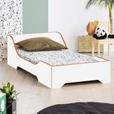 Duo Montessori Yatak Mdf Çocuk ve Bebek Karyola - 100 x 200 cm - Beyaz