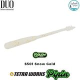 Duo Tetra Works Pipin Lrf Silikon 45MM. S501 Snow Altın Maket Balık