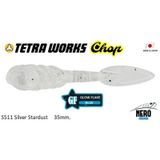 Duo Tetra Works Silikon Chop 35mm. S511 Silver Stardust