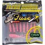 Duo Tetra Works Silikon Fuse 40MM. S502 Pink Flakes Suni Yem - Çok Renkli