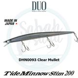 Duo Tide Minnow Slim 200 DHN0093 Clear Mullet