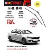 Duolight Fiat Egea Silecek Takımı 2019 Model Araca Özel Aparat - Siyah