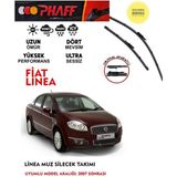 Duolight Fiat Linea Muz Silecek Takımı 2013 Model Araca Özel - Siyah