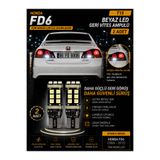 DuoLight Honda Civic FD6 (2006-2012) Uyumlu T15 W16W Beyaz LED Geri Vites Ampulü Canbus 2 Adet