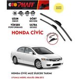 Duolight Honda Civicsilecek Takımı 2007 Model Araca Özel Aparat Fd6 - Siyah