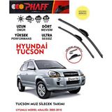 Duolight Hyundai Tucson Silecek (2005-2010) Arası Araca Özel - Siyah