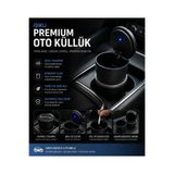 DuoLight Işıklı Premium Oto Küllük LED Aydınlatmalı Araç İçi Küllük Koku ve Kül Önleyici Kapaklı Tasarım
