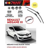 Duolight Megane 3 Silecek Takımı 15 13 16 Motor Araca Özel Aparat - Siyah