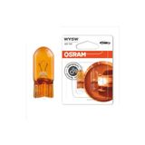 Duolight Osram 12V 5W Dipsiz T10 Turuncu Park Ampulü (2 Adet)