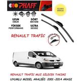 Duolight Renault Trafic Ön Muz Silecek Takımı 2012 Model Arası Araca Özel - Siyah