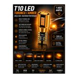 DuoLight WY5W T10 Amber Turuncu LED Sinyal ve Park Ampulü Canbus Hatasız Ultra Parlak ( 1 ) Adet