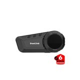 DuoLink X06 Pro İnterkom Bluetooth 6 Kişi Grup Motosiklet Kulaklık Müzik Paylaşımı Kask Intercom Sesli Yanıt